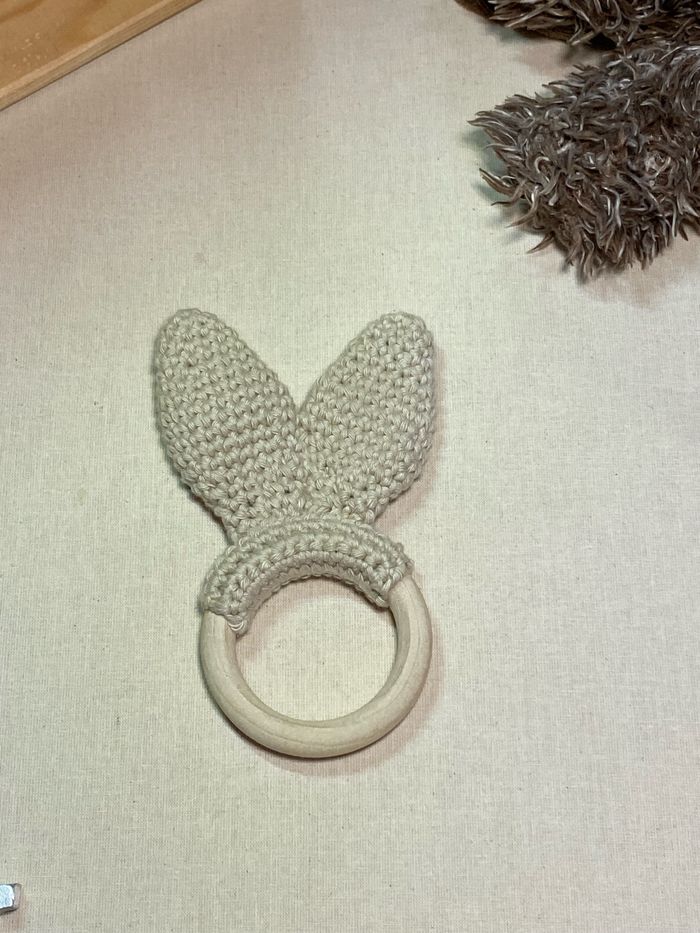 Hochet simple oreilles de lapin