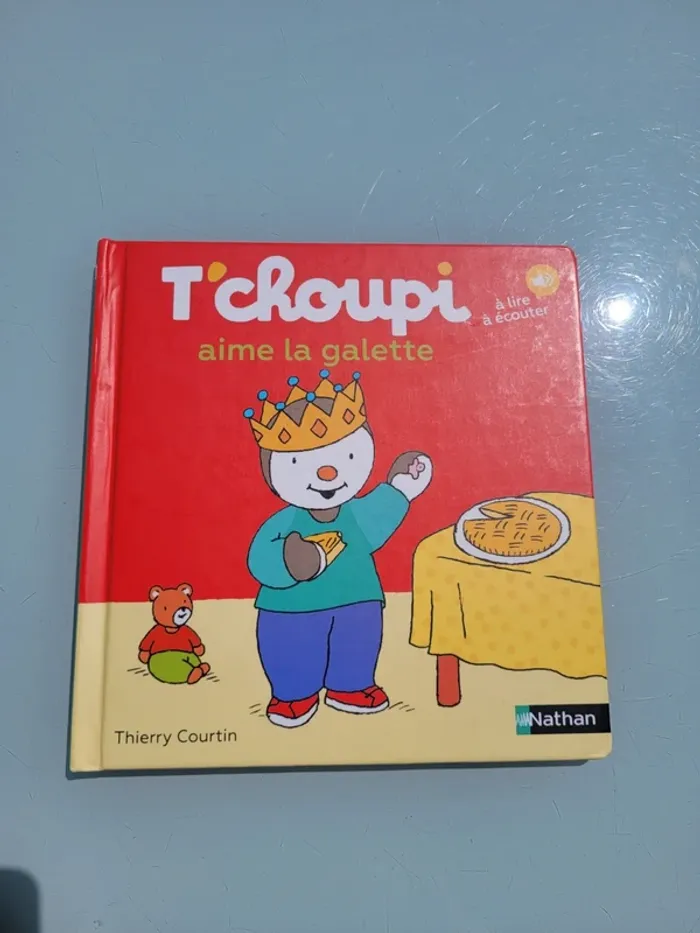 Livre T'choupi : à lire et à écouter, tome 38 🥧 T'choupi aime la galette 🥧 - photo numéro 2