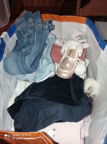 Sac de vêtements bébé fille