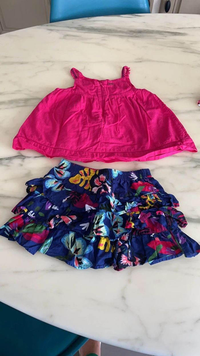 Ensemble catimini jupe et débardeur 4 ans - photo numéro 6