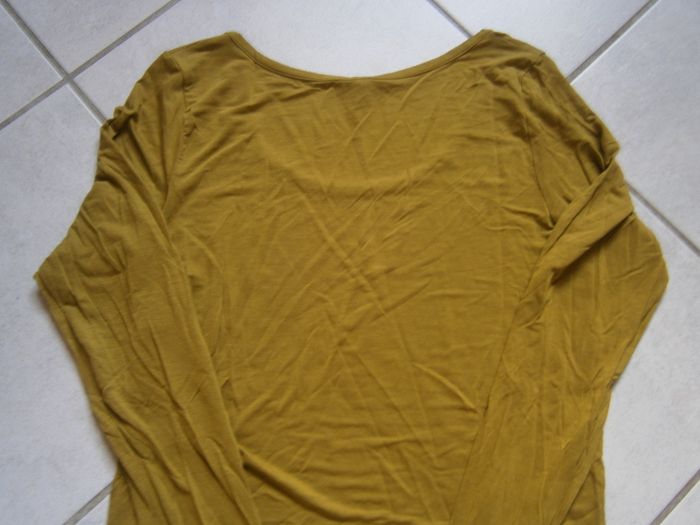 Tee-shirt ML moutarde COP COPINE Taille L - photo numéro 8