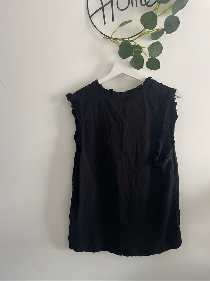🌸Blouse sans manche noir esmara taille 46 100%vicose 🌸