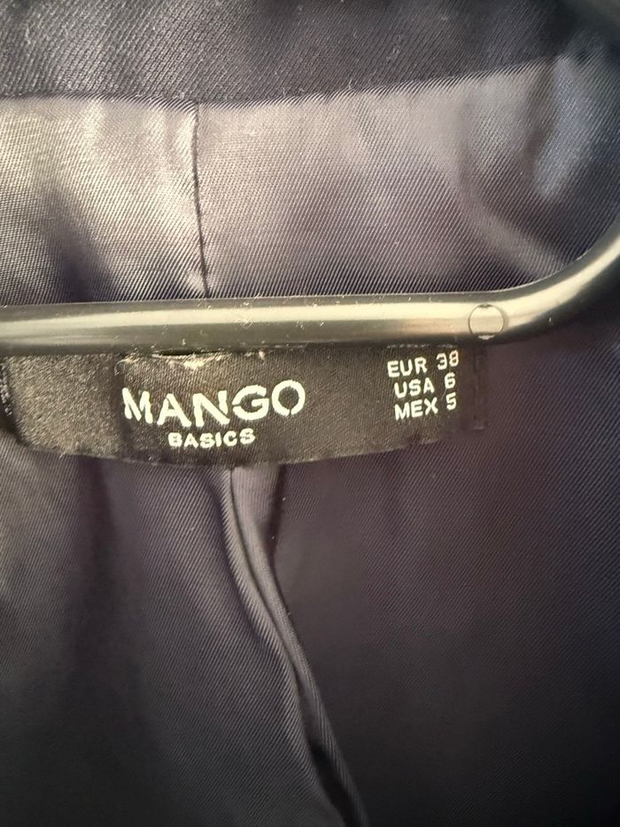 Blazer bleu mango M - photo numéro 2