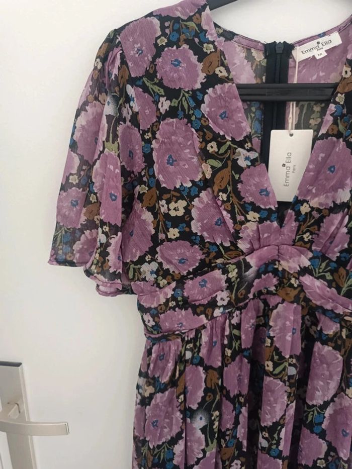 Robe longue fleurs cérémonie Taille M Emma & Ella Neuf avec étiquette