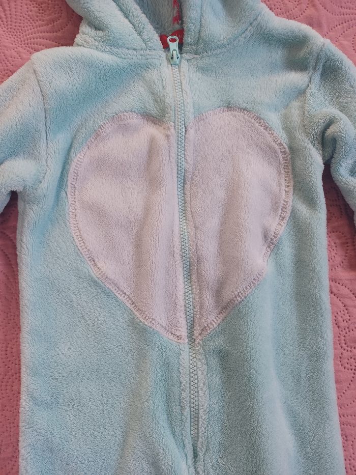 Pyjama licorne vert polaire tissaia - photo numéro 5