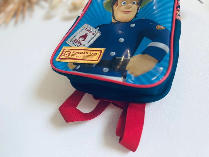 🎒 Petit sac à dos Crèche/Maternelle - Sam le Pompier 🔥 - photo numéro 3