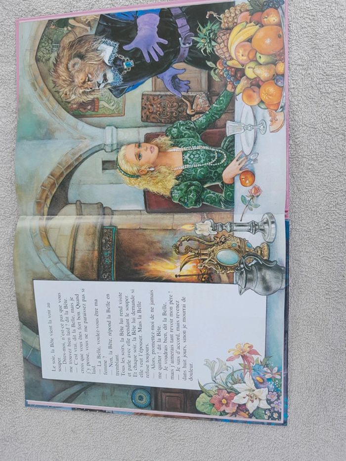Livre la belle et la bête année 1994 - photo numéro 2
