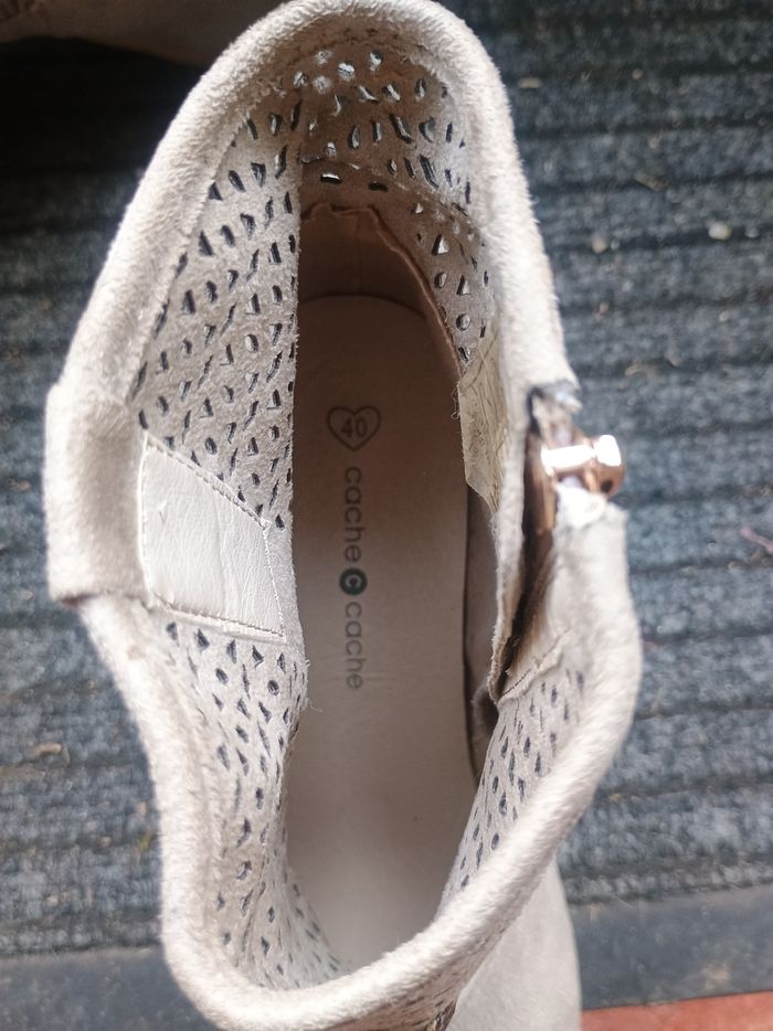 Bottines Cache Cache – Taille 40 - photo numéro 4