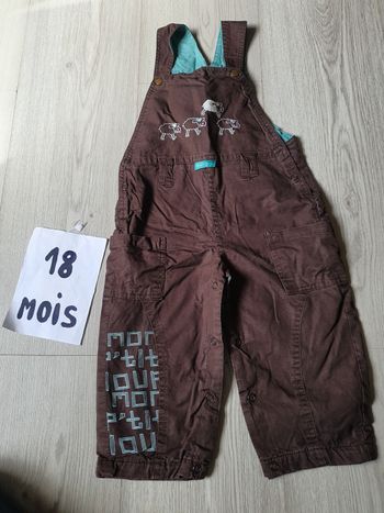 Salopette 18mois garçon