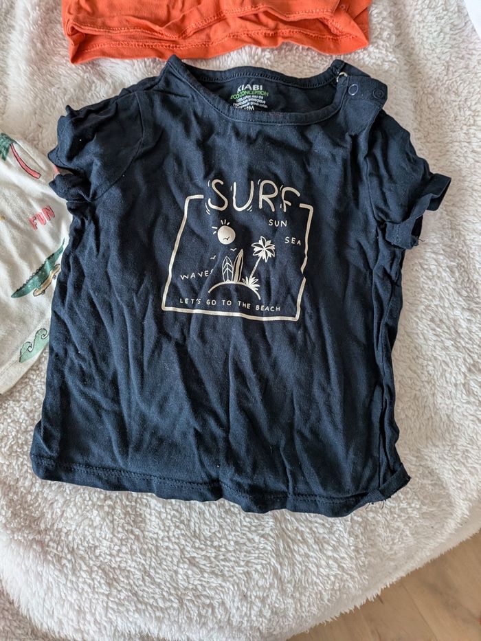 Ensemble t shirts 12 mois - photo numéro 2