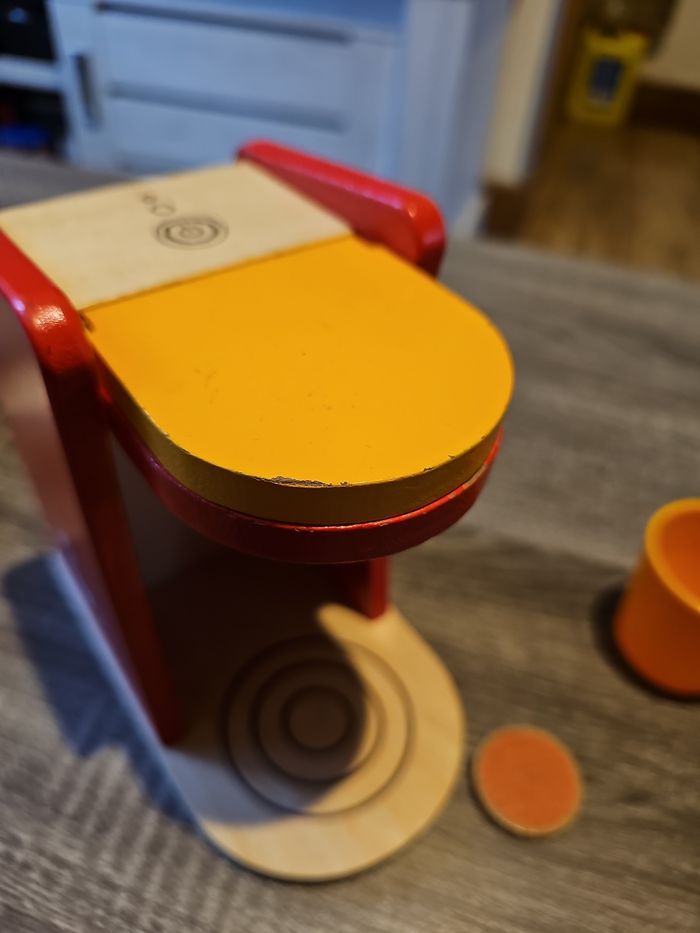 ☕️✨ Machine à café en bois – Jouet enfant ✨☕️ - photo numéro 3