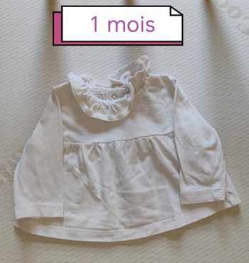 T-shirt ML 1mois