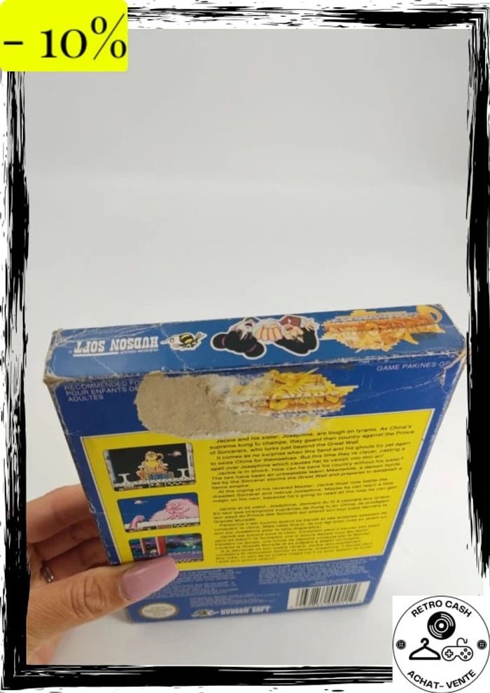 Jackie Chan’s Action Kung Fu Nintendo nes sans notice - photo numéro 18