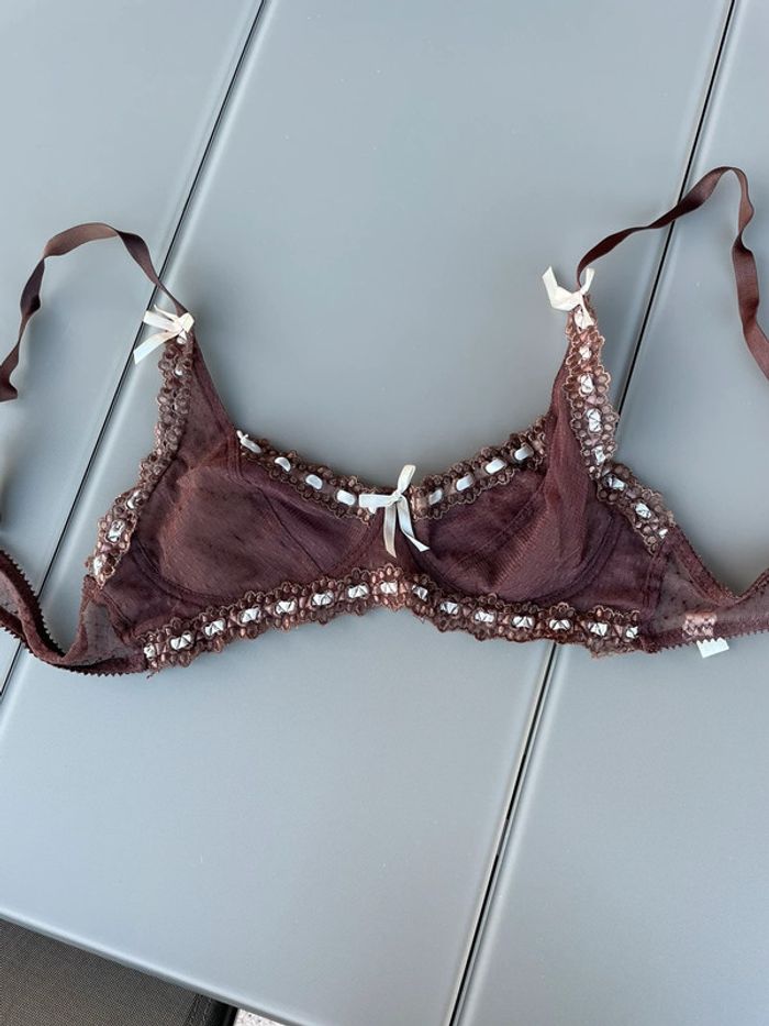 Soutien gorge marron 90C
