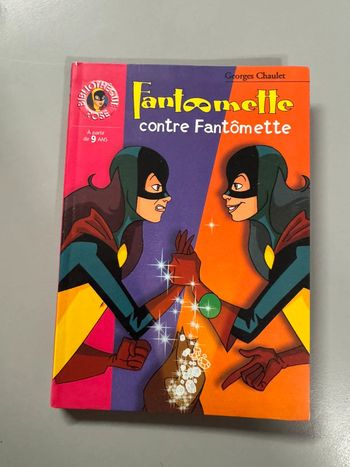Livre fantomette contre fantomette