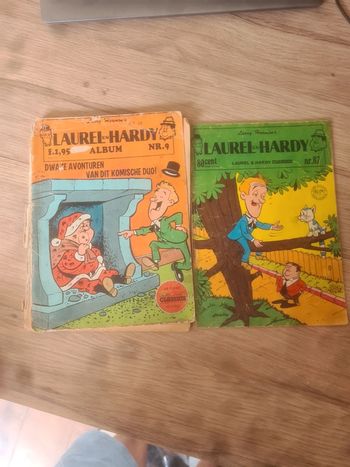 Lot 2 bd Laurel en Hardy en Néerlandais