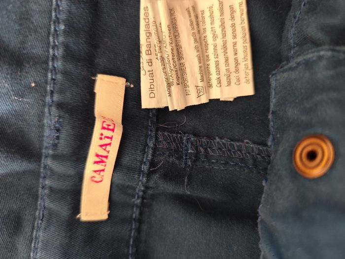 Jupe bleue camaïeu 38 - photo numéro 3