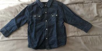 Chemise jean Kiabi 18 mois