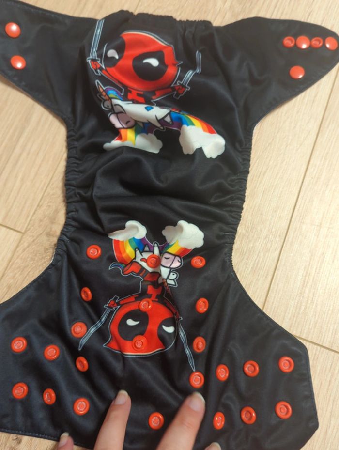 Couche lavable dead Pool - photo numéro 3
