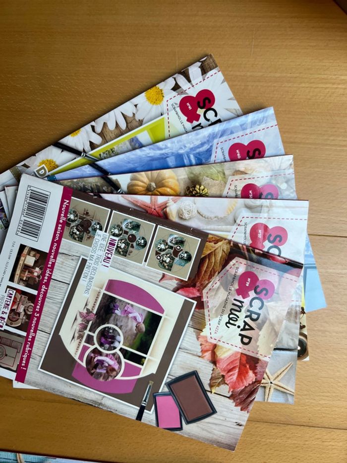 Lot de magazines Scrap et Moi Azza - photo numéro 3