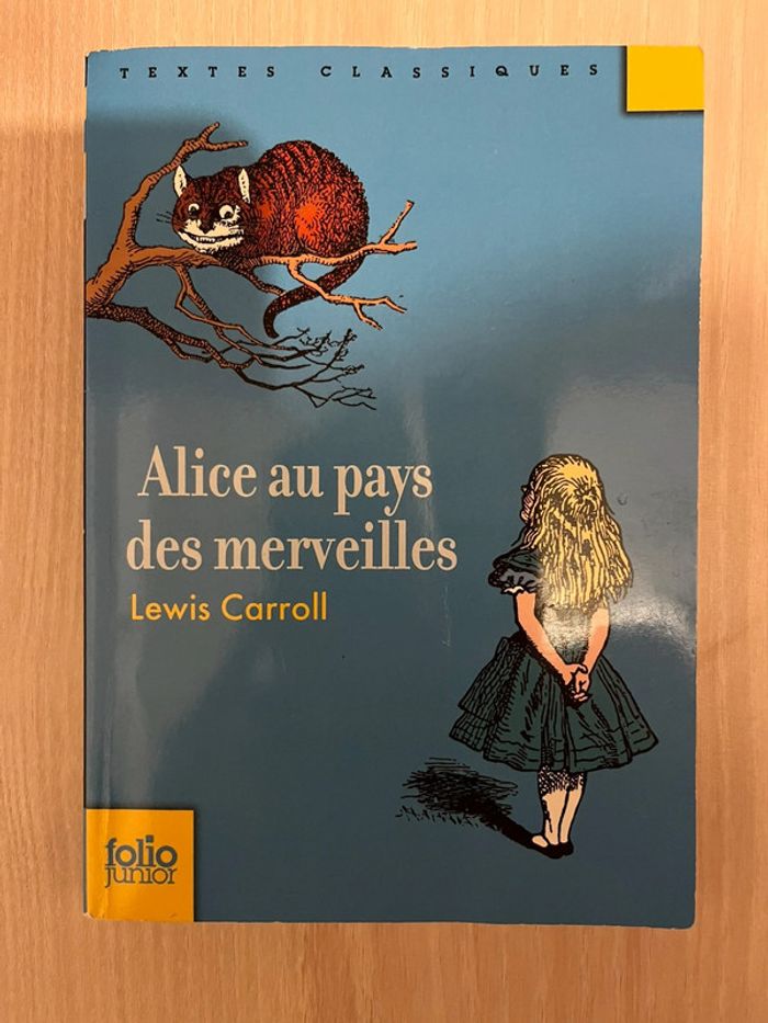 Livre Alice aux pays des merveilles