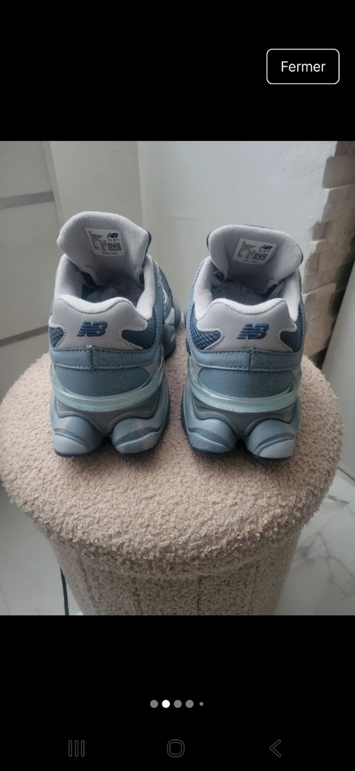 Basket running New balance abzorb 9060 bleu et gris - photo numéro 2