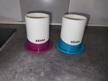 lot de 2 verres béaba