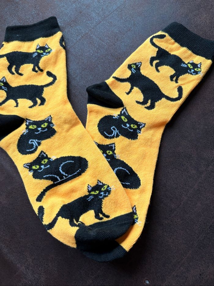 Chaussettes chat - photo numéro 2