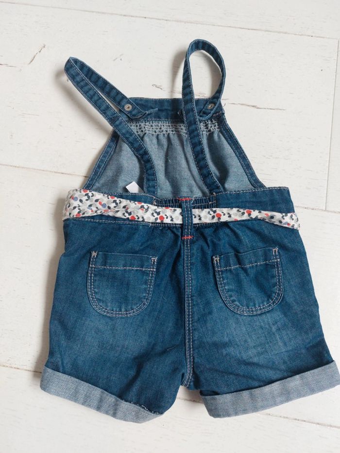 Salopette short Obaibi Taille 6 mois - photo numéro 3