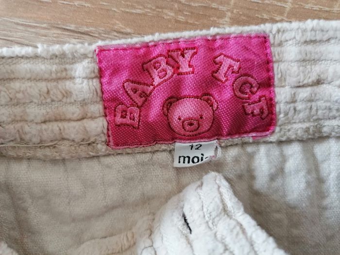 Jupe portefeuille beige 12 mois - photo numéro 2