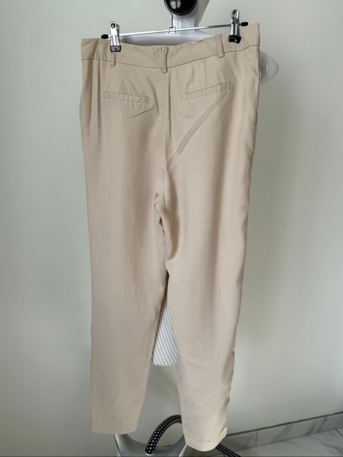 pantalon chino beige - photo numéro 2