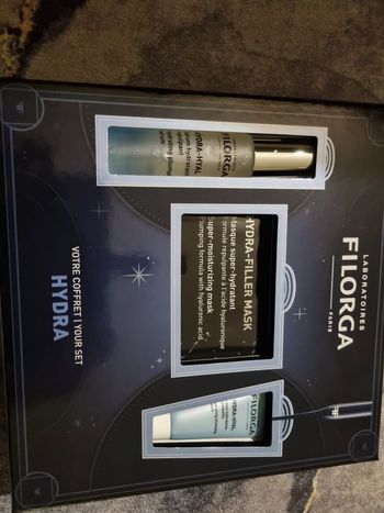 Coffret filorga hydra hyal hydratant repulpant masque crème et sérum visage neufs 