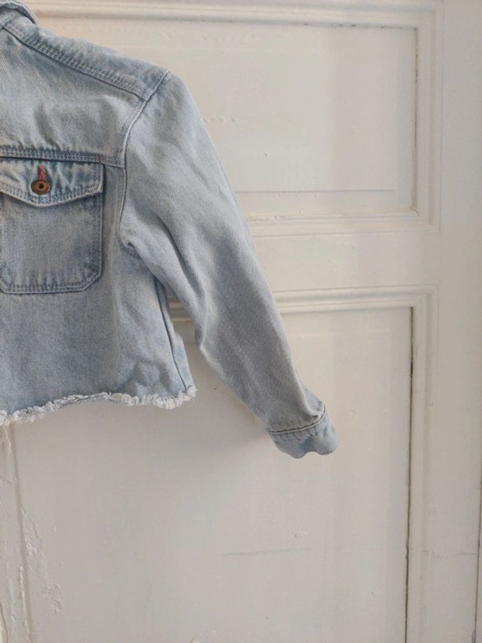 Veste courte jean Vertbaudet 7 ans - photo numéro 5