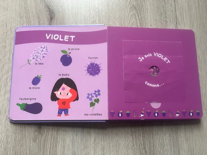 Livre d’éveil: mon livre des odeurs et des couleurs - photo numéro 2