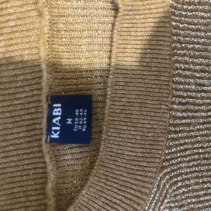 Pull doré Kiabi taille M - photo numéro 8