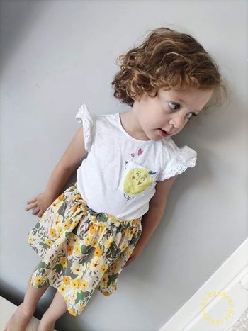 3 ans ensemble été teeshirt et jupe