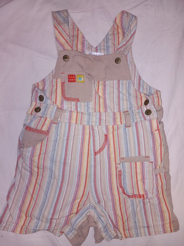 Salopette short 18 mois