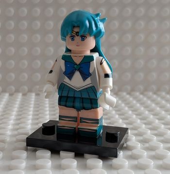 Figurine Sailor Moon : Sailor Neptune , style lego