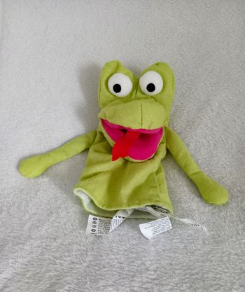 Marionette grenouille Ikéa 