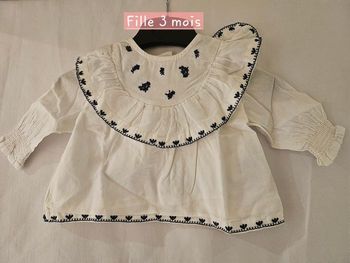 Blouse ML 3 mois