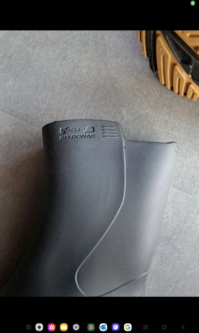 Lot  T25 bottes de pluie neuves Solognac et après-ski Mc Finley en parfait état - photo numéro 9