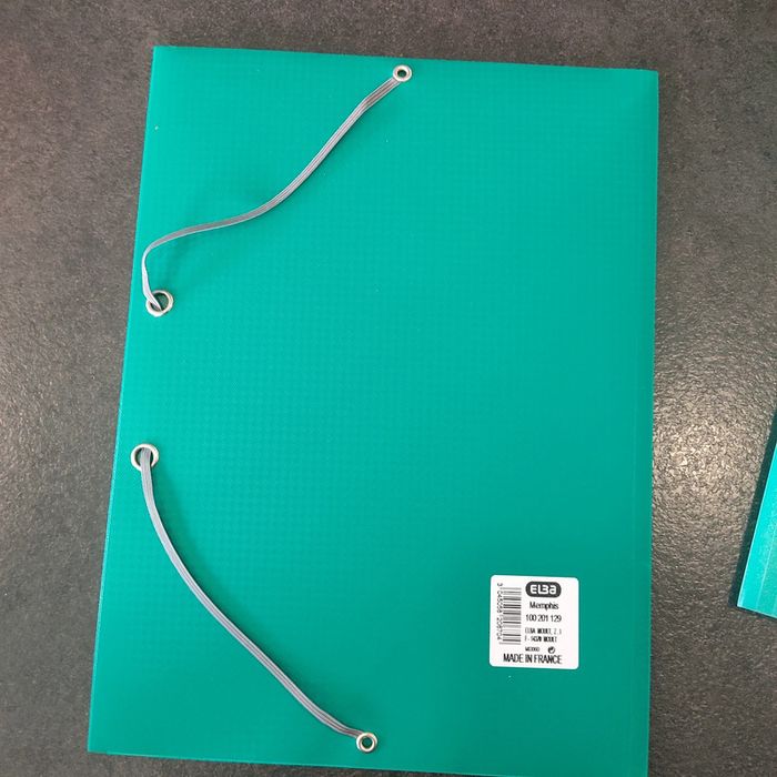Pochettes vertes en polypropylène - photo numéro 4