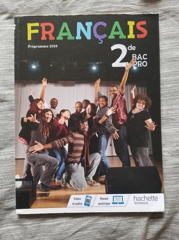 Francais seconde bac pro