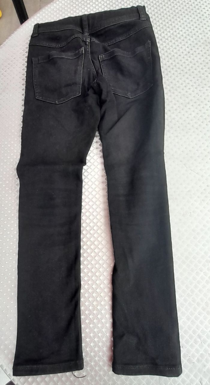 Jeans slim noir 9 ans - photo numéro 2