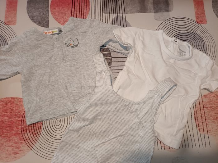 Tenue ensemble salopette 🐘 Taille 6 mois Mixte - photo numéro 3
