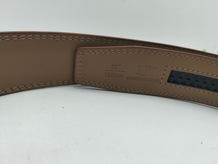 Ceinture en cuir Massiliano Sergio - photo numéro 3