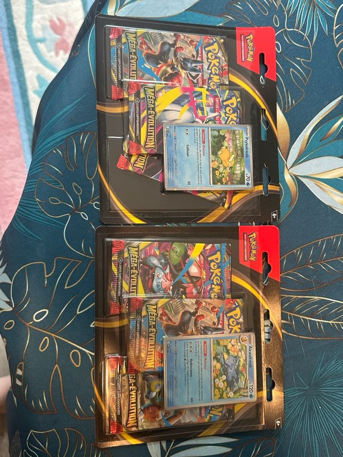 Lot Tripack Pokémon ME01 – Psykokwak + Akwakwak - photo numéro 1