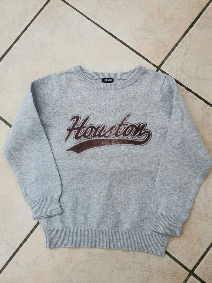 Pull fin garçon 3 ans
