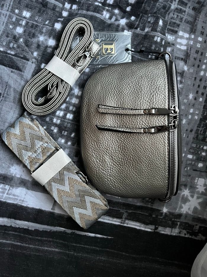 Sac banane argenté - photo numéro 3