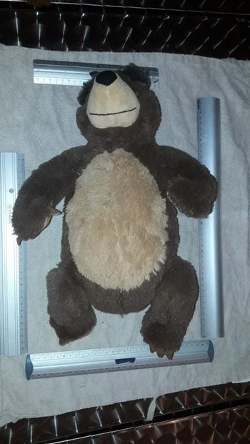 Michka et macha peluche